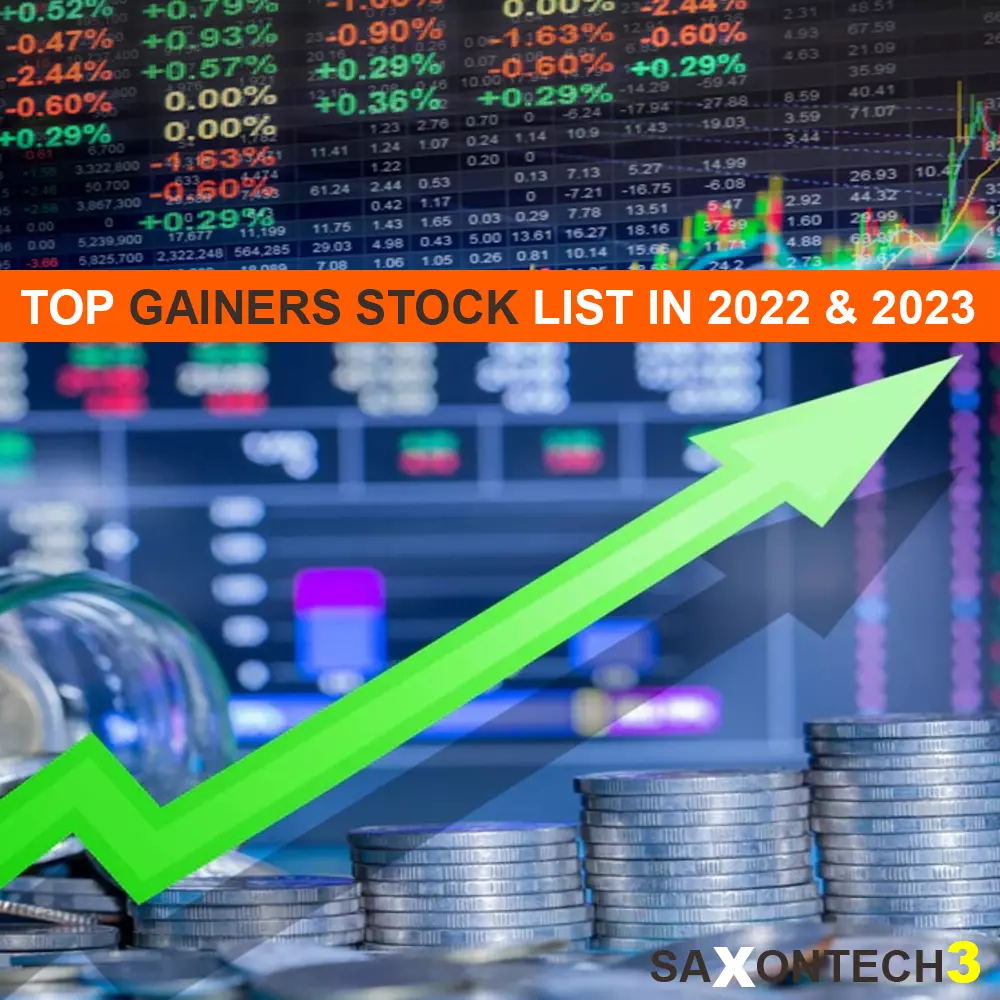 Top Gainers Stock List in 2022 & 2023